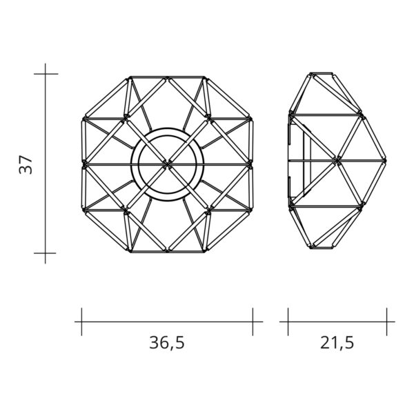 Applique led EUCLIDE - immagine 5