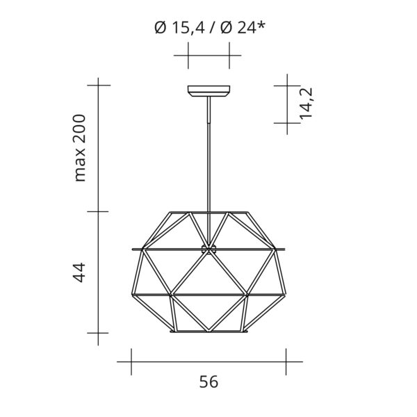 Sospensione led EUCLIDE - immagine 12