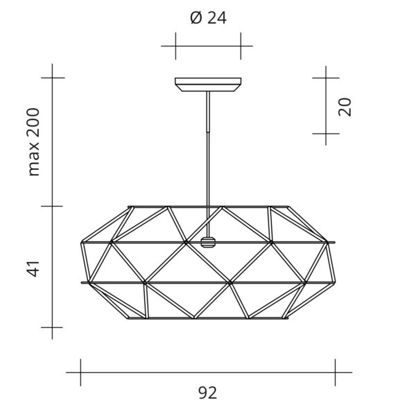 Sospensione led EUCLIDE - immagine 14