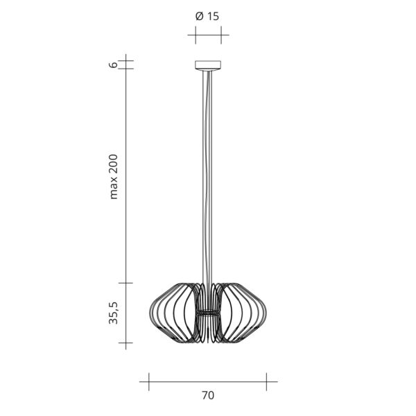 Sospensione led FILO - immagine 14