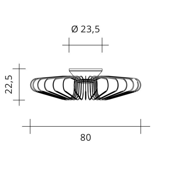 Plafoniera led FILO - immagine 10