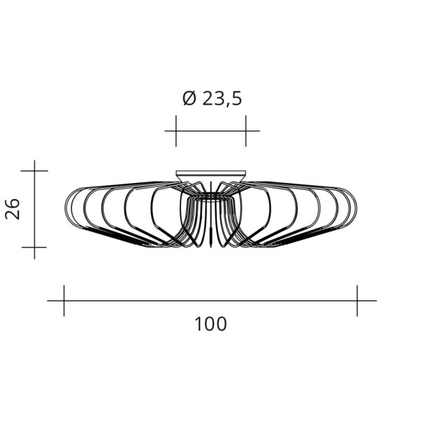 Plafoniera led FILO - immagine 11