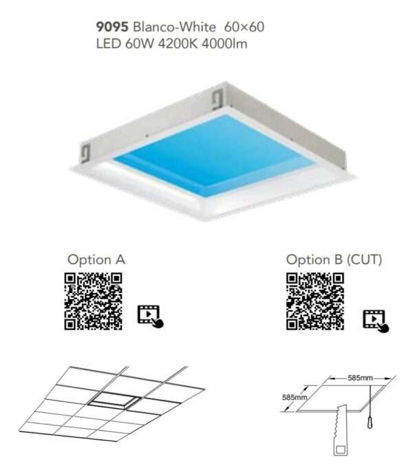 Plafoniera led BLUE SKY - immagine 6