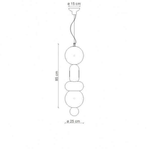 Lampada a sospensione Deco' BUMBUM - immagine 15