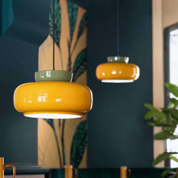 Sospensione vetro ceramica Deco' Maracana'