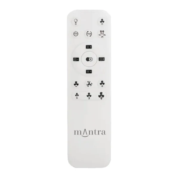 Plafoniera Ventilatore luce led RGB+W RAFAGA - immagine 6
