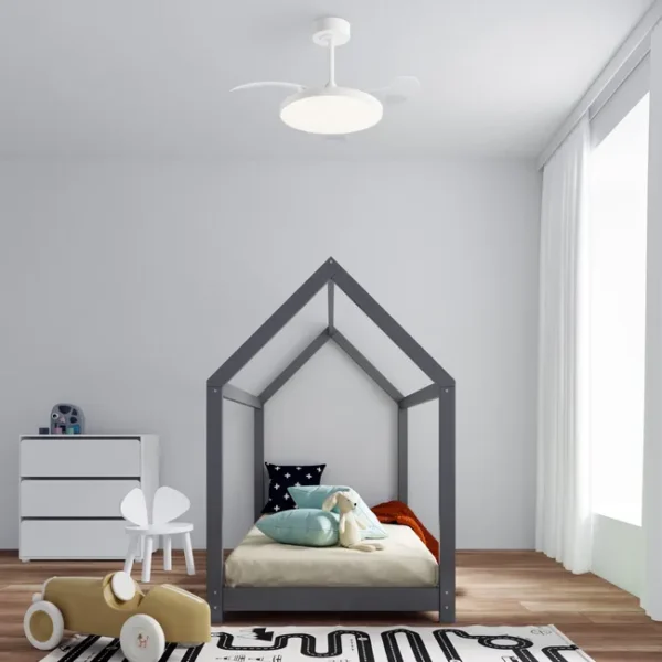 Ventilatore da soffitto con luce led SLIM FAN - immagine 9