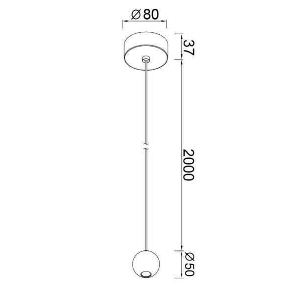 Sospensione led GRUISSAN - immagine 9