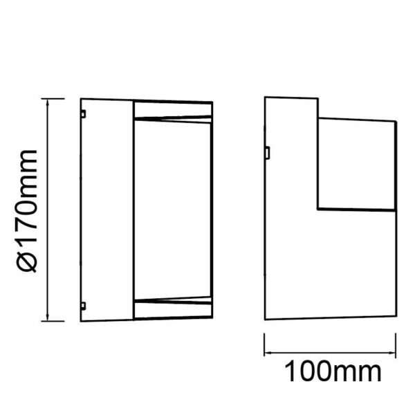 Applique tonda Led CREEK IP65 - immagine 7