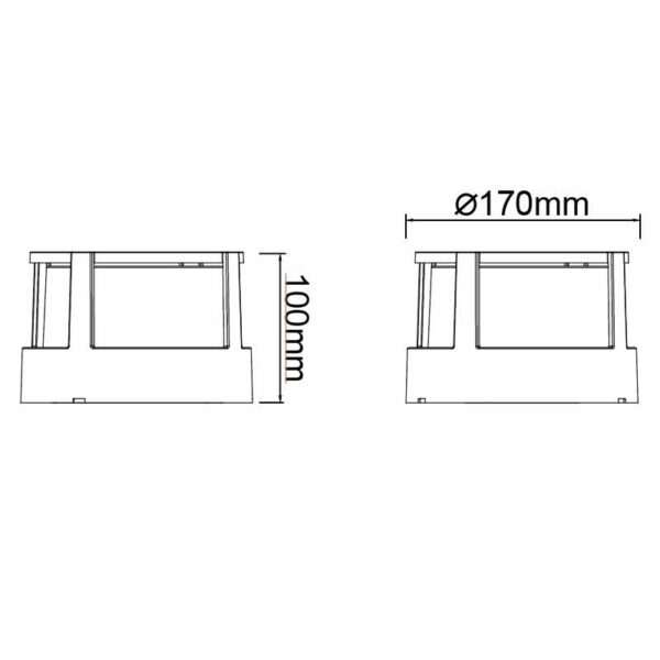 Applique tonda Led CREEK IP65 - immagine 8