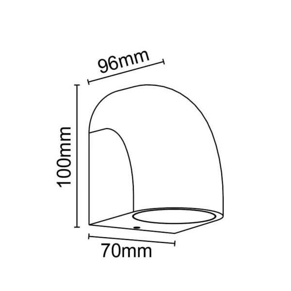 Applique per esterno BALDY IP65 - immagine 4
