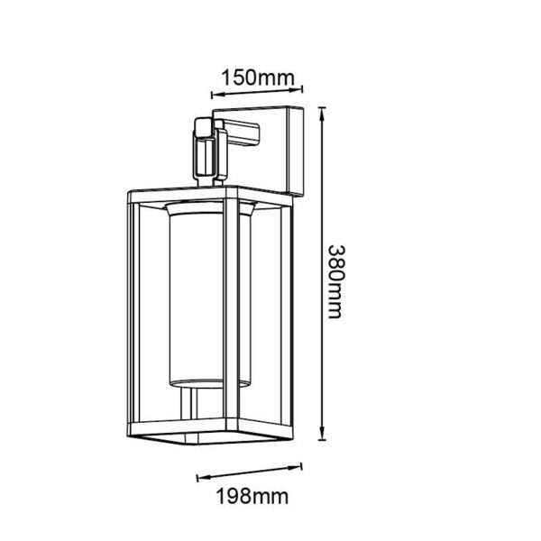 Applique da esterno ALPS IP65 - immagine 5