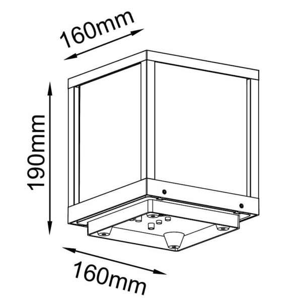 Lampada led per esterni UTAH IP65 - immagine 4