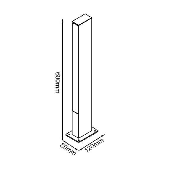 Paletto per esterno LOTUS IP65 - immagine 5
