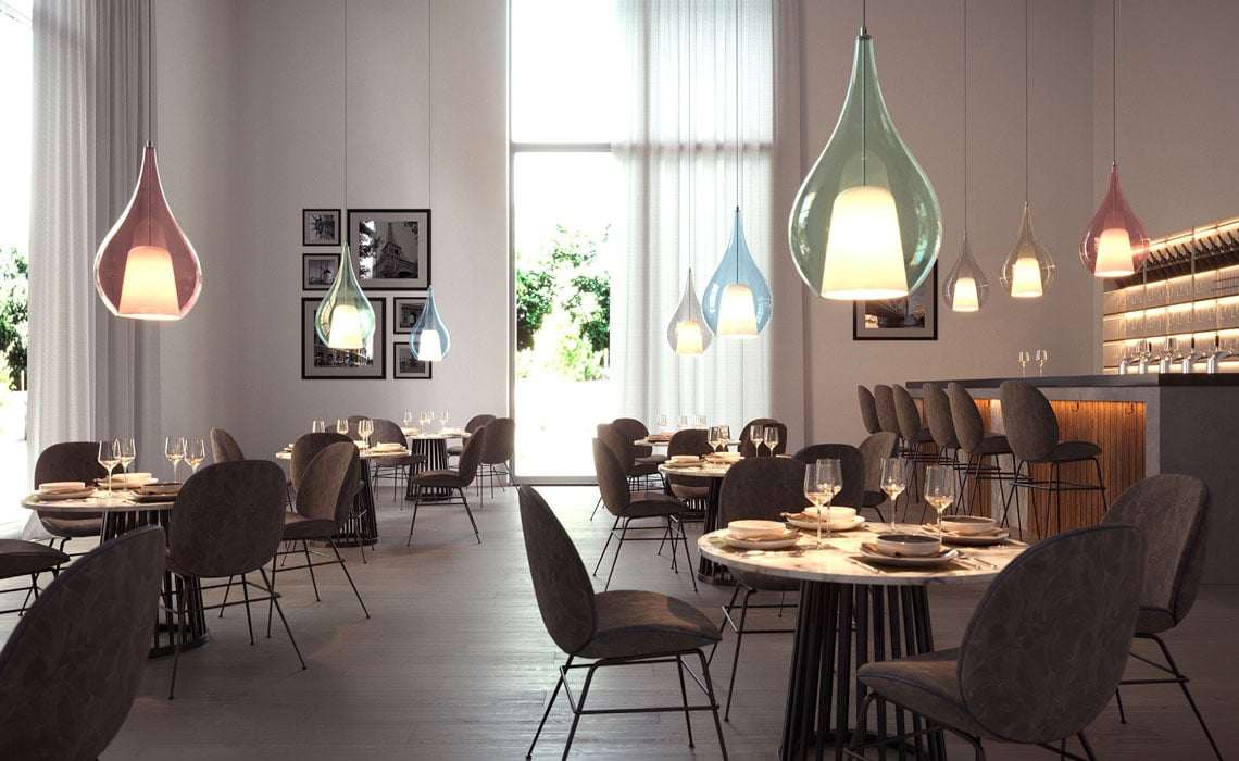 Sospensione vetro soffiato ZOE - immagine 15