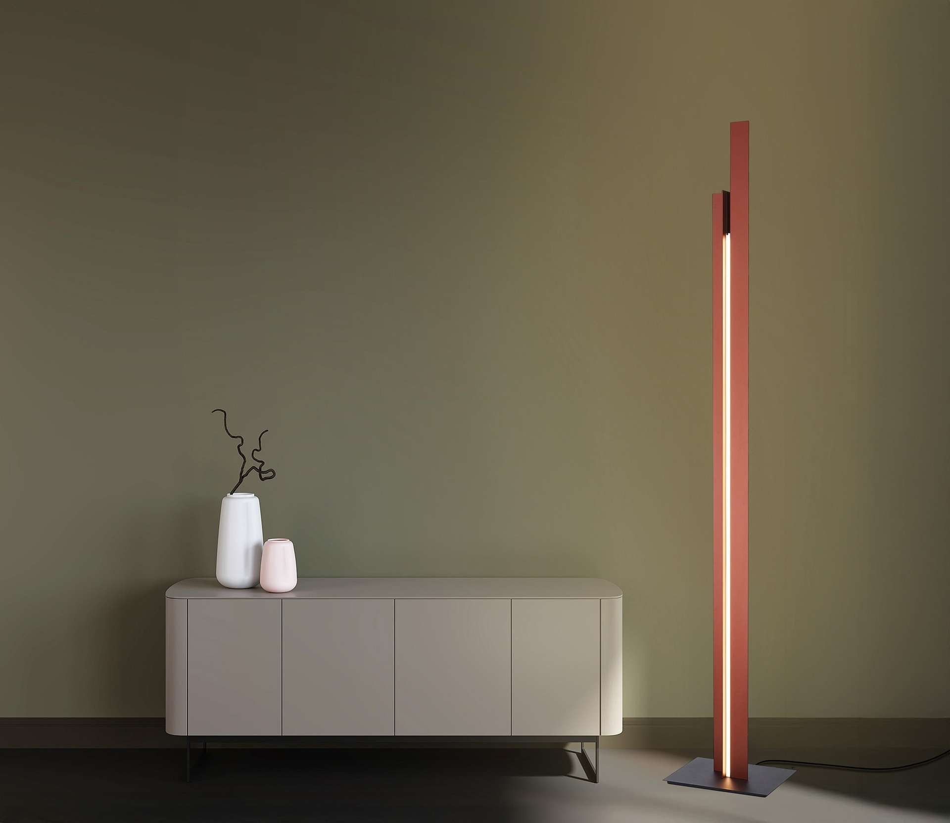 Lampada da terra MANHATTAN led CCT 48W - immagine 3