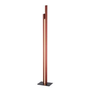 Lampada da terra MANHATTAN led CCT 48W - Oro rosa