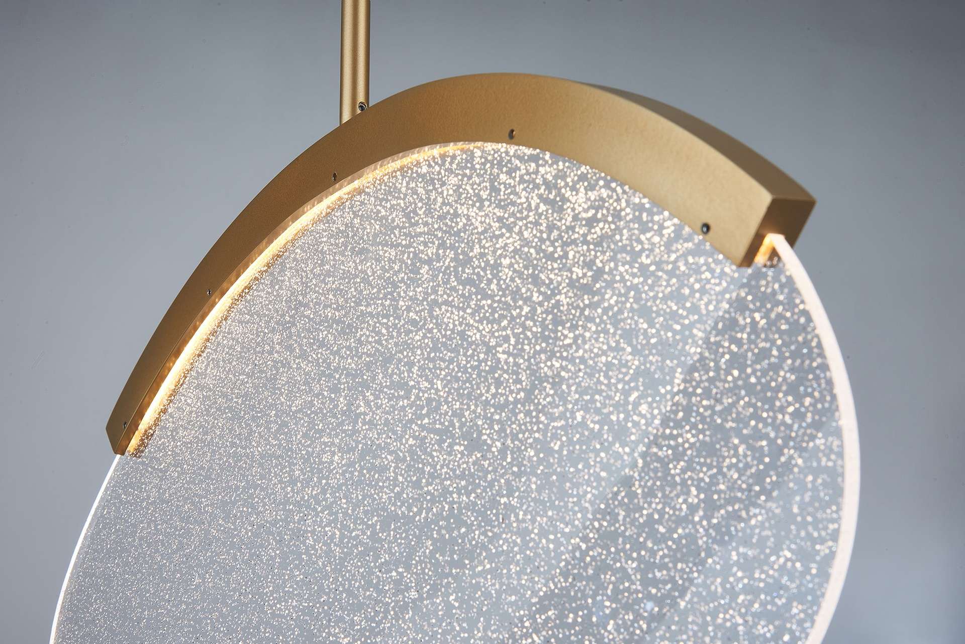 Sospensione 1 luce OASIS ovale orizzontale - immagine 6