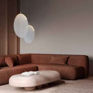 Sospensione 1 luce OASIS ovale verticale