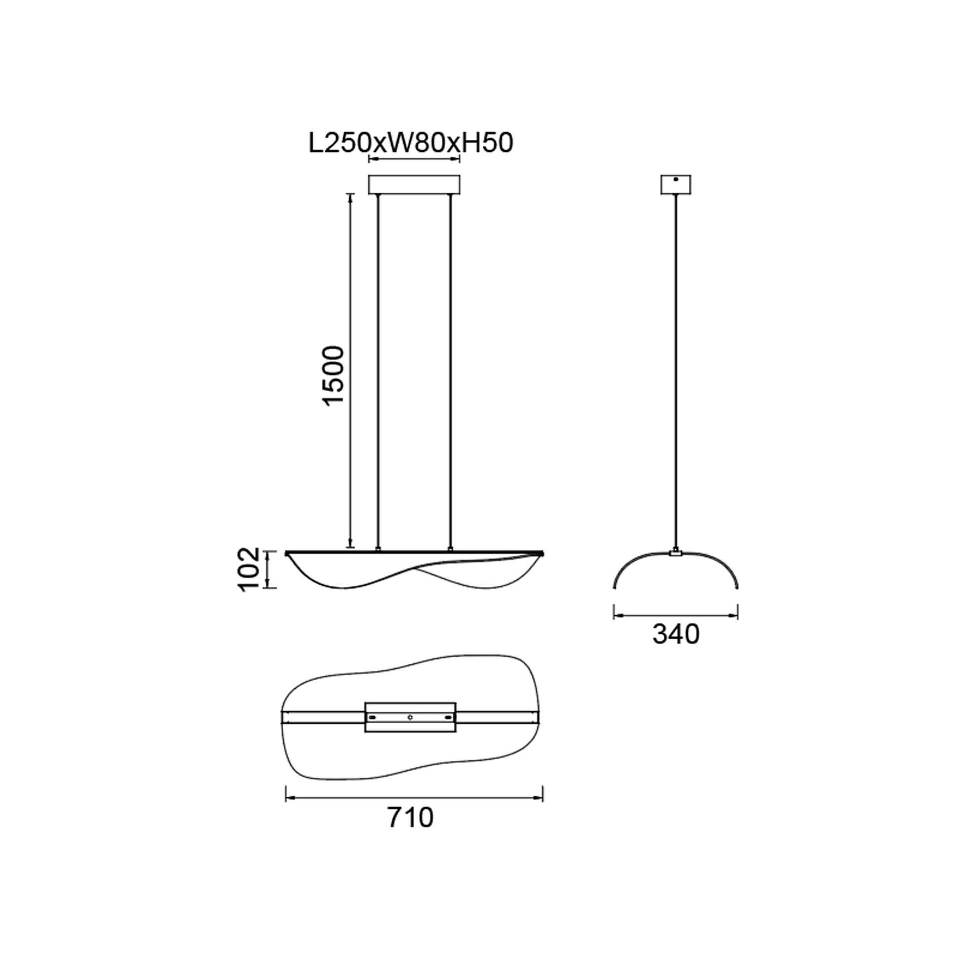 Sospensione BIANCA CCT led - immagine 13
