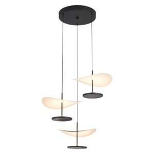 Sospensione pendente ABISAL led 32W dimmer 3 luci