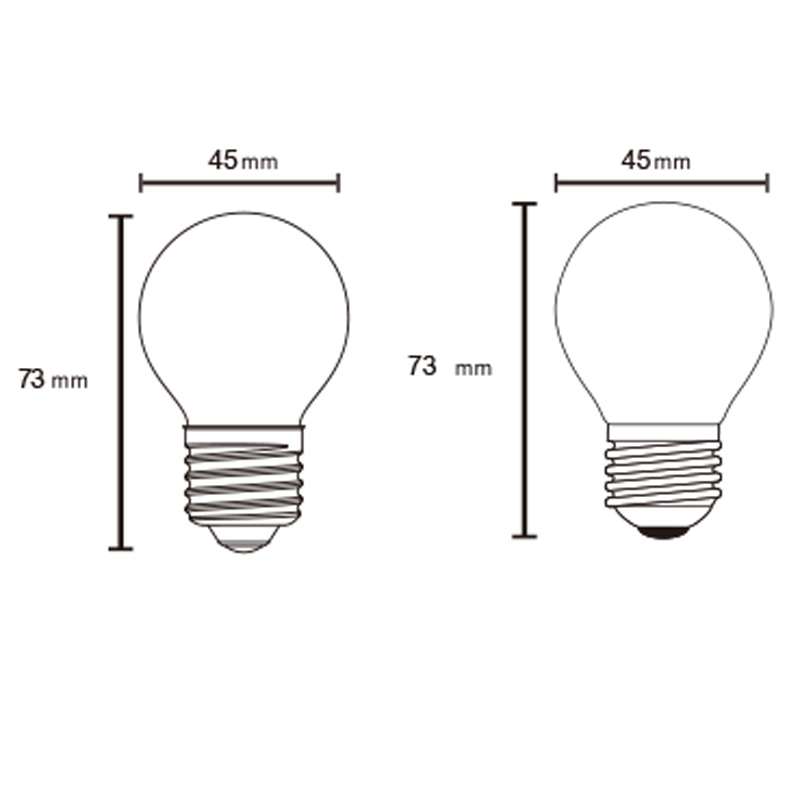 BOX 10PZ Lampadina opalina Led E27 6,5W - immagine 3