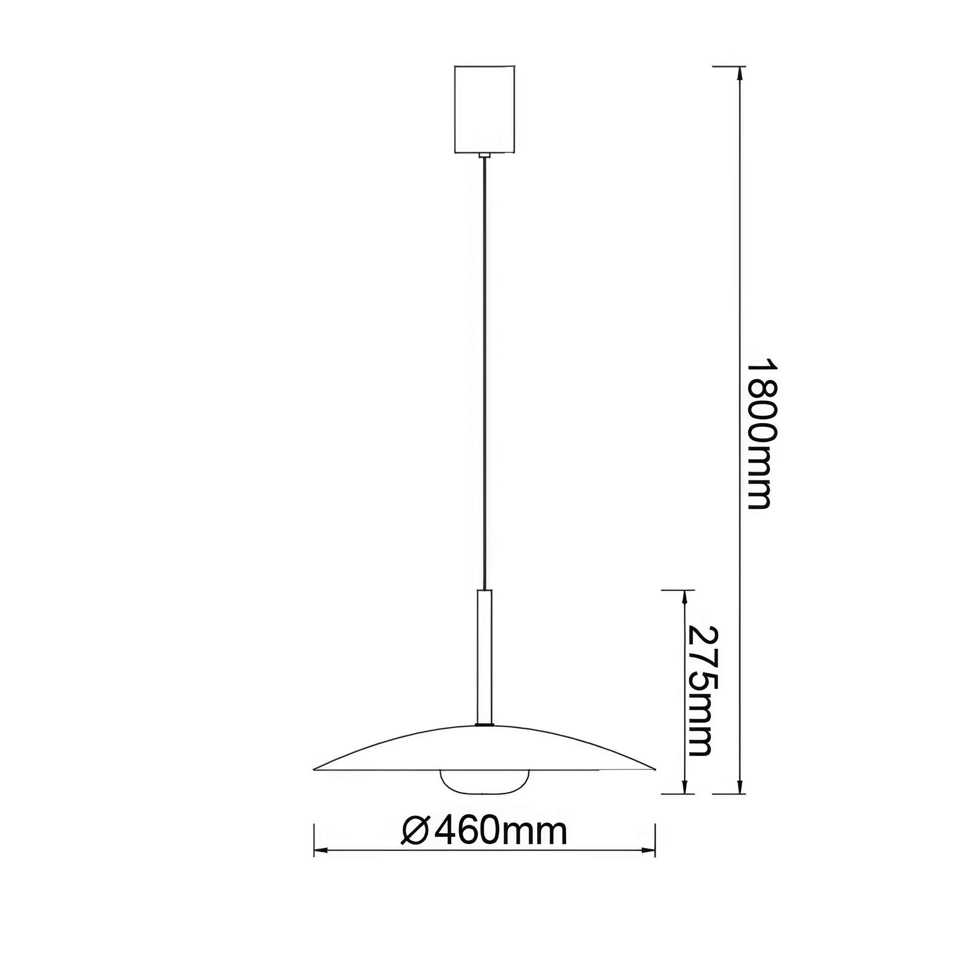Sospensione LINDA led 12w 3000k - immagine 10
